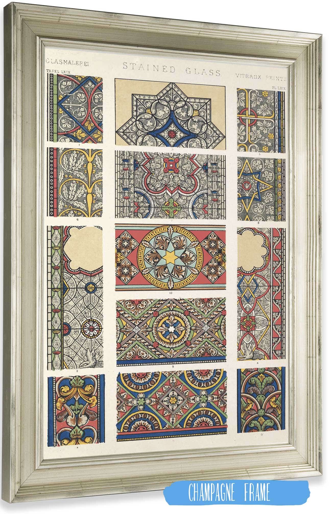 Stained Glass by Owen Jones Posters, Prints, & Visual Artwork
