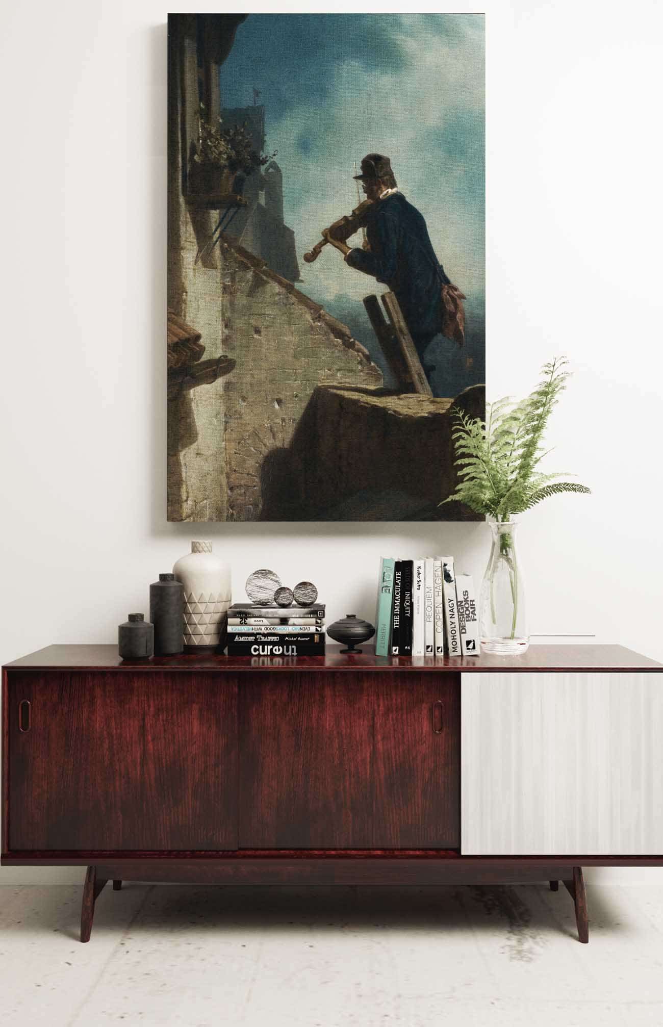 Standchen The Serenade by Carl Spitzweg Posters, Prints, & Visual Artwork
