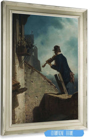 Standchen The Serenade by Carl Spitzweg Posters, Prints, & Visual Artwork