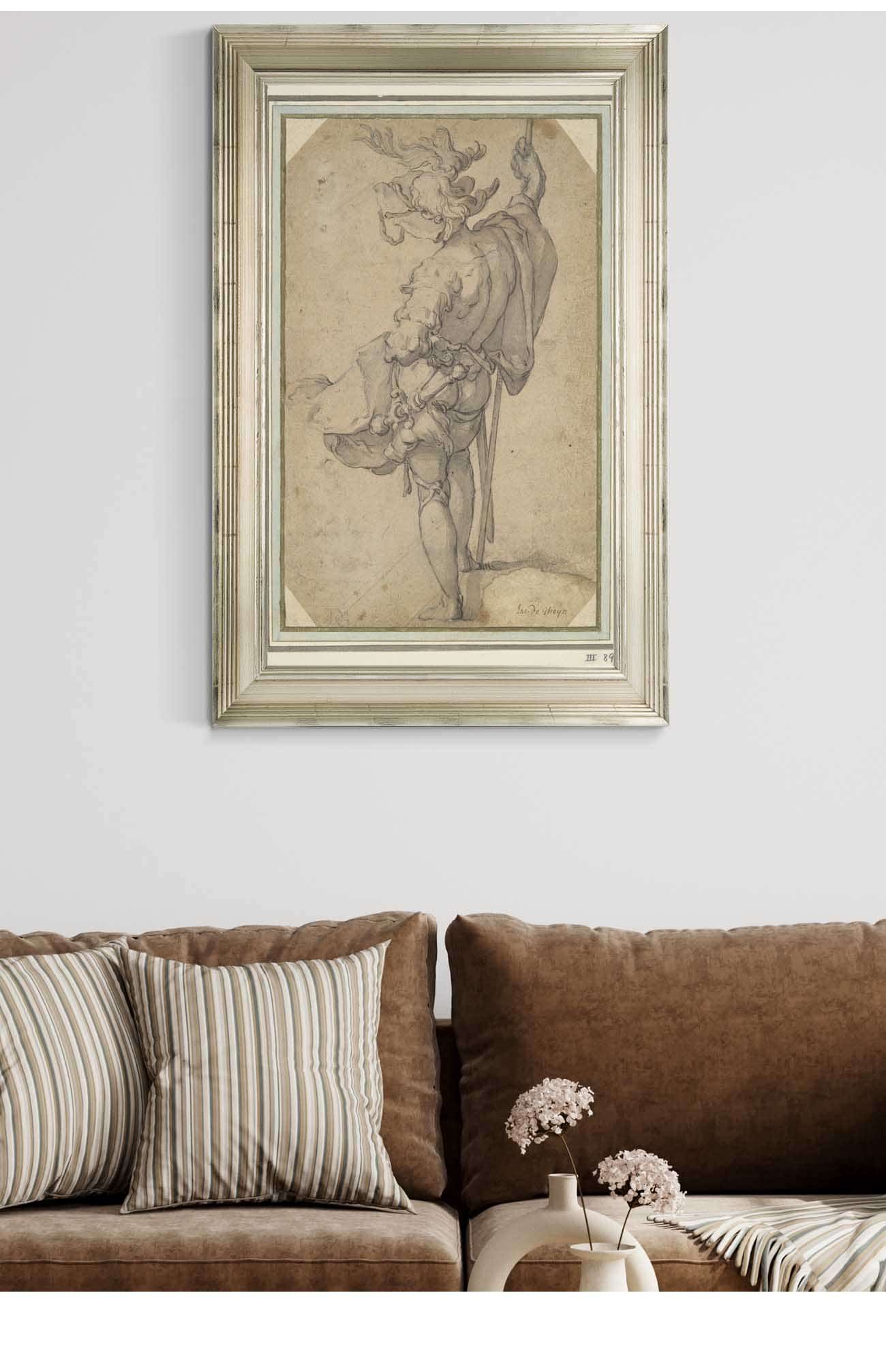 Standing Soldier by Abraham Bloemaert Posters, Prints, & Visual Artwork