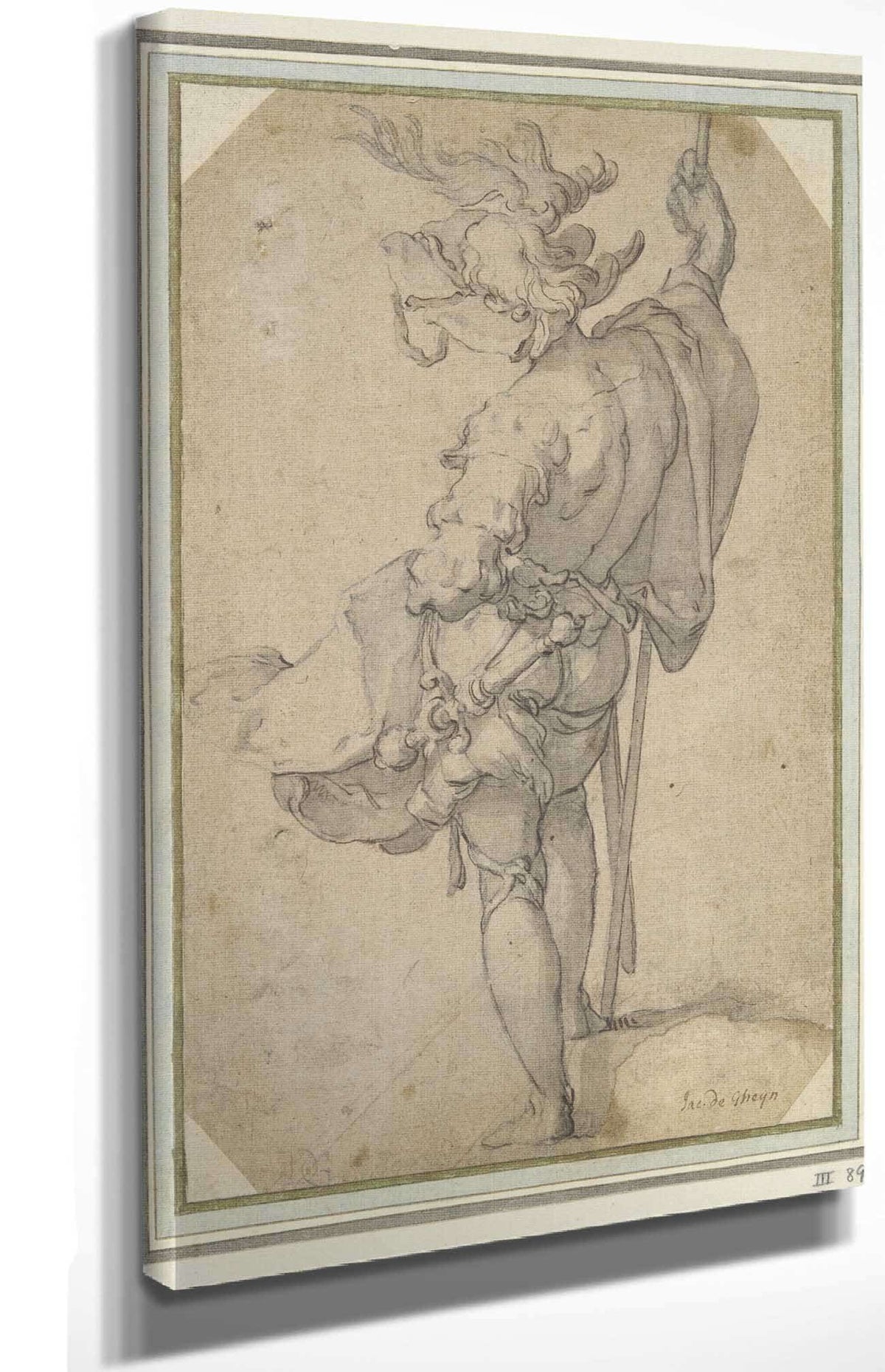 Standing Soldier by Abraham Bloemaert Posters, Prints, & Visual Artwork