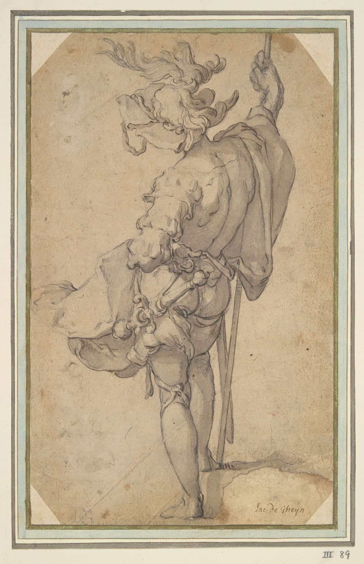 Standing Soldier by Abraham Bloemaert Posters, Prints, & Visual Artwork
