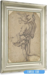 Standing Soldier by Abraham Bloemaert Posters, Prints, & Visual Artwork