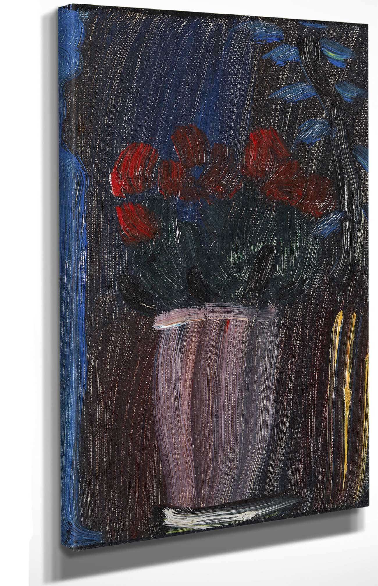 Stillleben Alpenveilchen Erbluhen by Alexej Von Jawlensky Posters, Prints, & Visual Artwork
