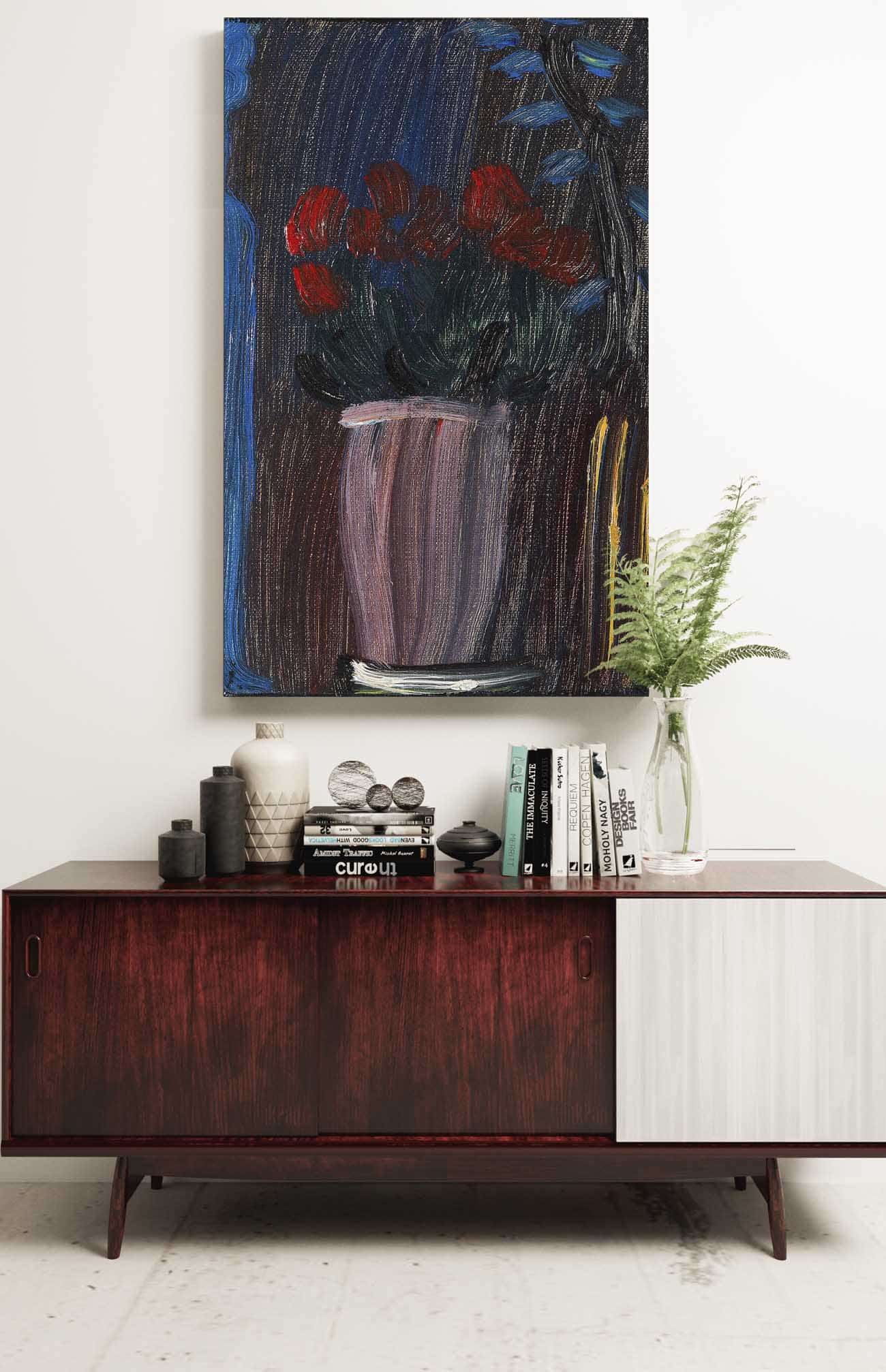 Stillleben Alpenveilchen Erbluhen by Alexej Von Jawlensky Posters, Prints, & Visual Artwork