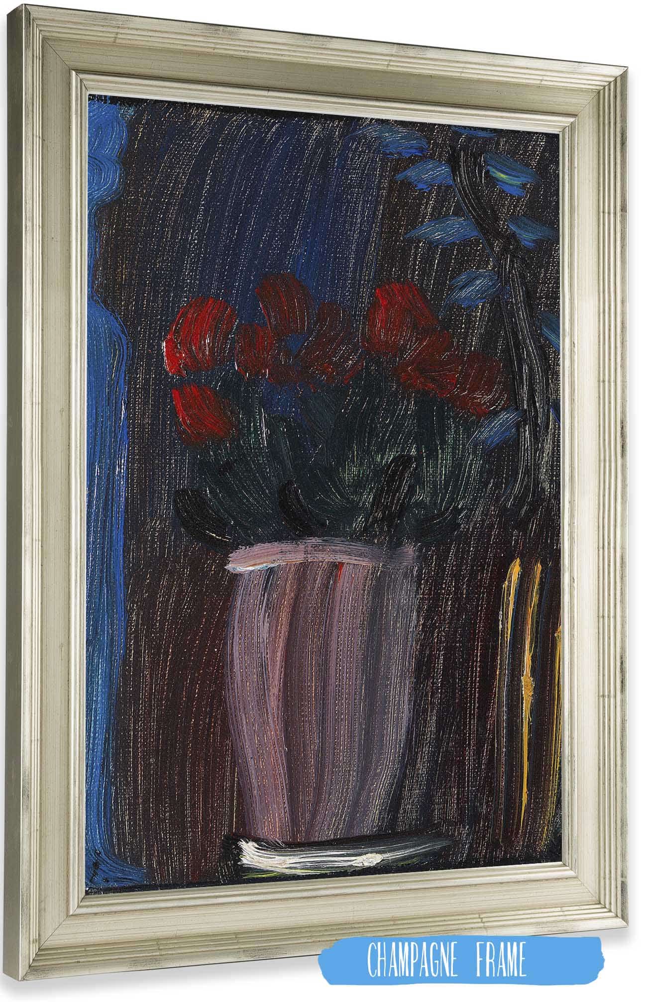Stillleben Alpenveilchen Erbluhen by Alexej Von Jawlensky Posters, Prints, & Visual Artwork