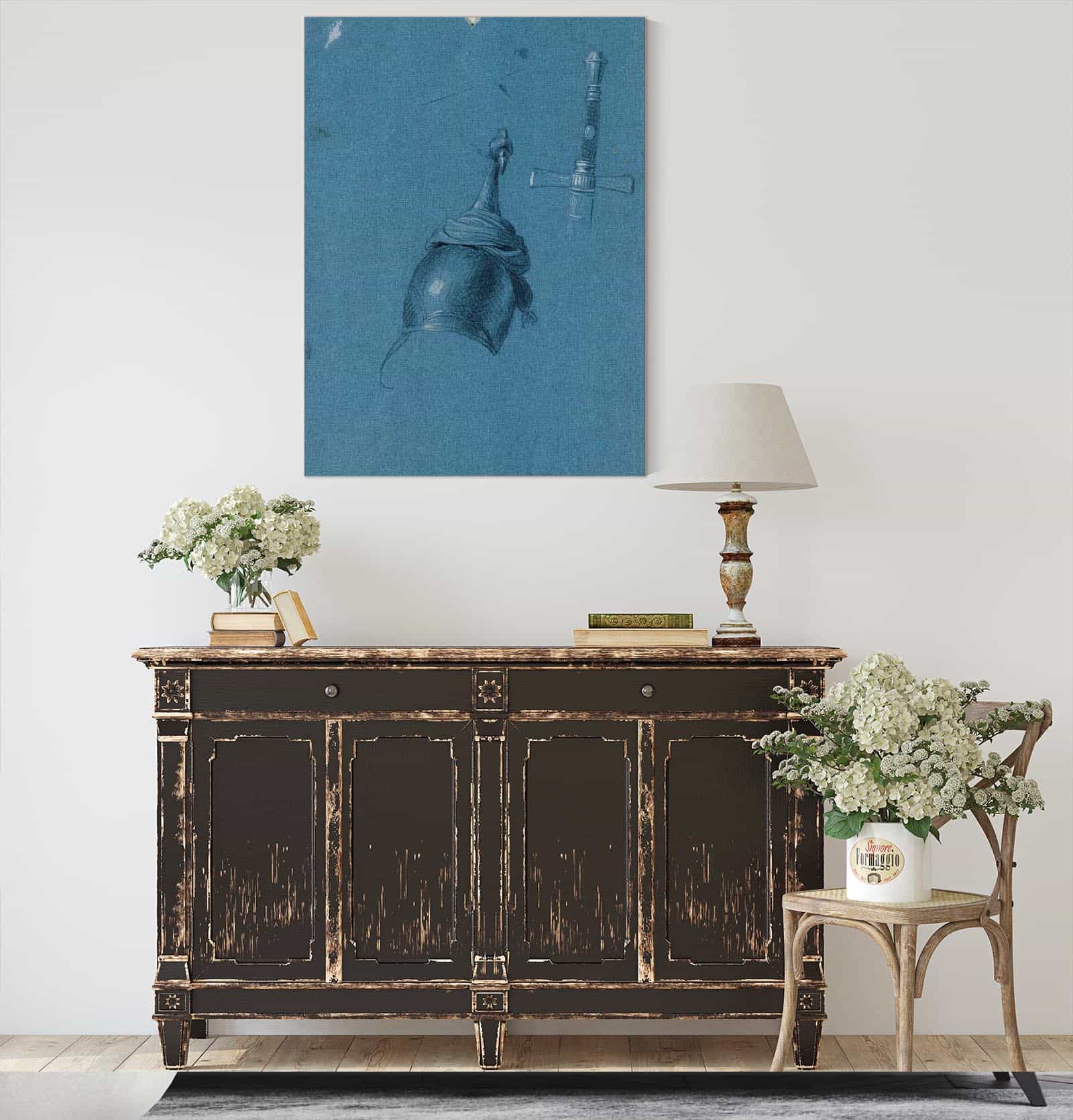 Studie Eines Helmes by Johann Peter Krafft Posters, Prints, & Visual Artwork