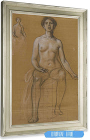 Studies For The Singing Priestess In Song by Herbert James Draper Posters, Prints, & Visual Artwork