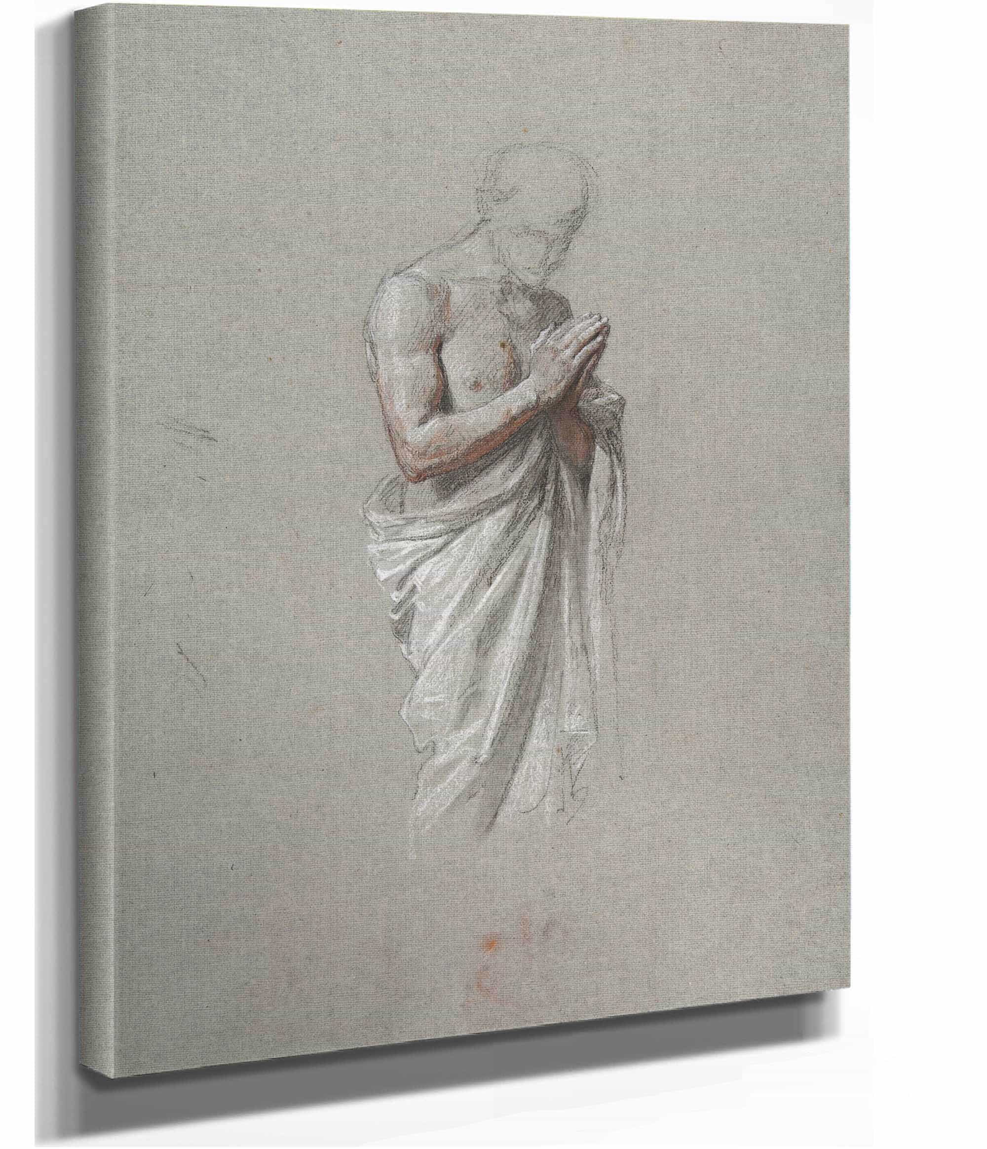 Study For Clovis by Isidore Pils Posters, Prints, & Visual Artwork