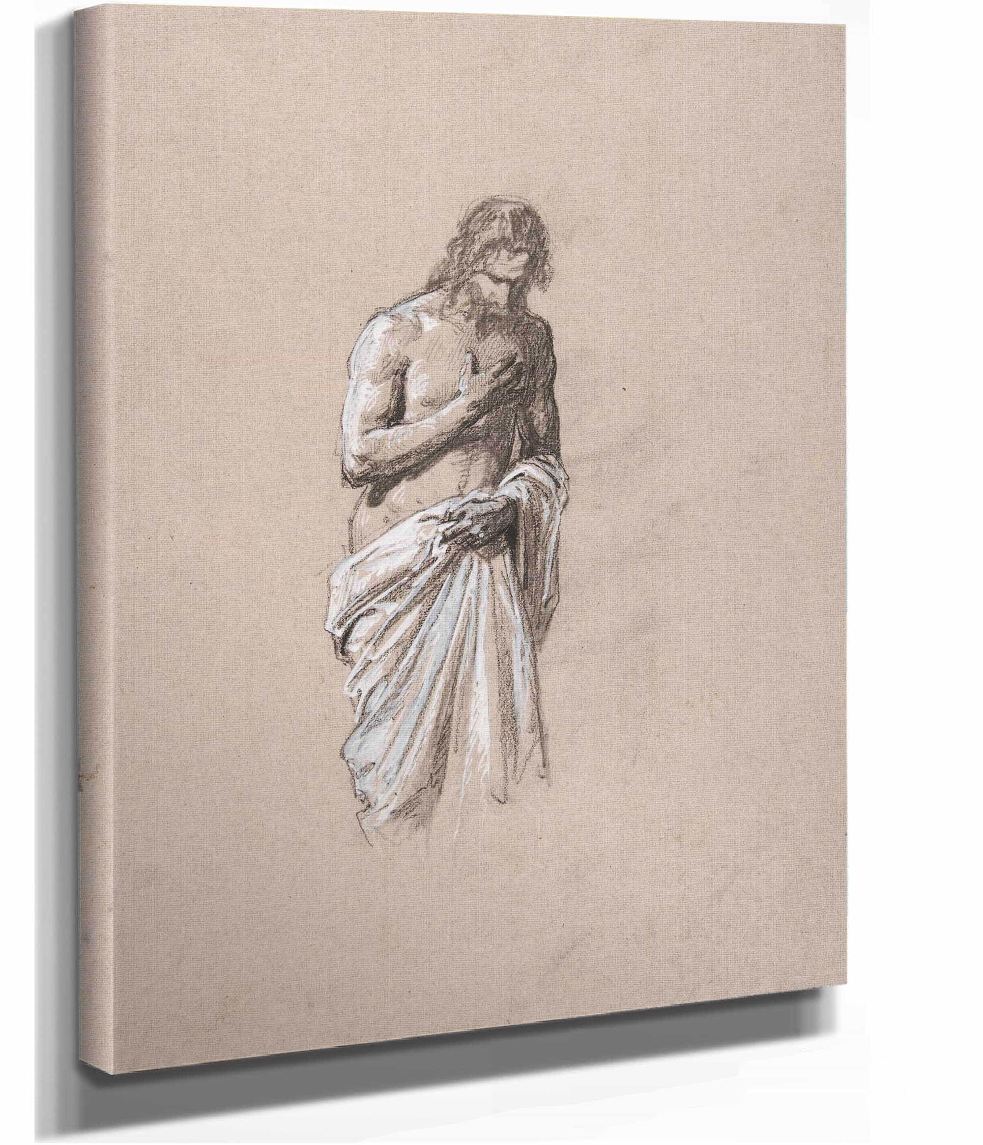 Study For Clovis by Isidore Pils Posters, Prints, & Visual Artwork