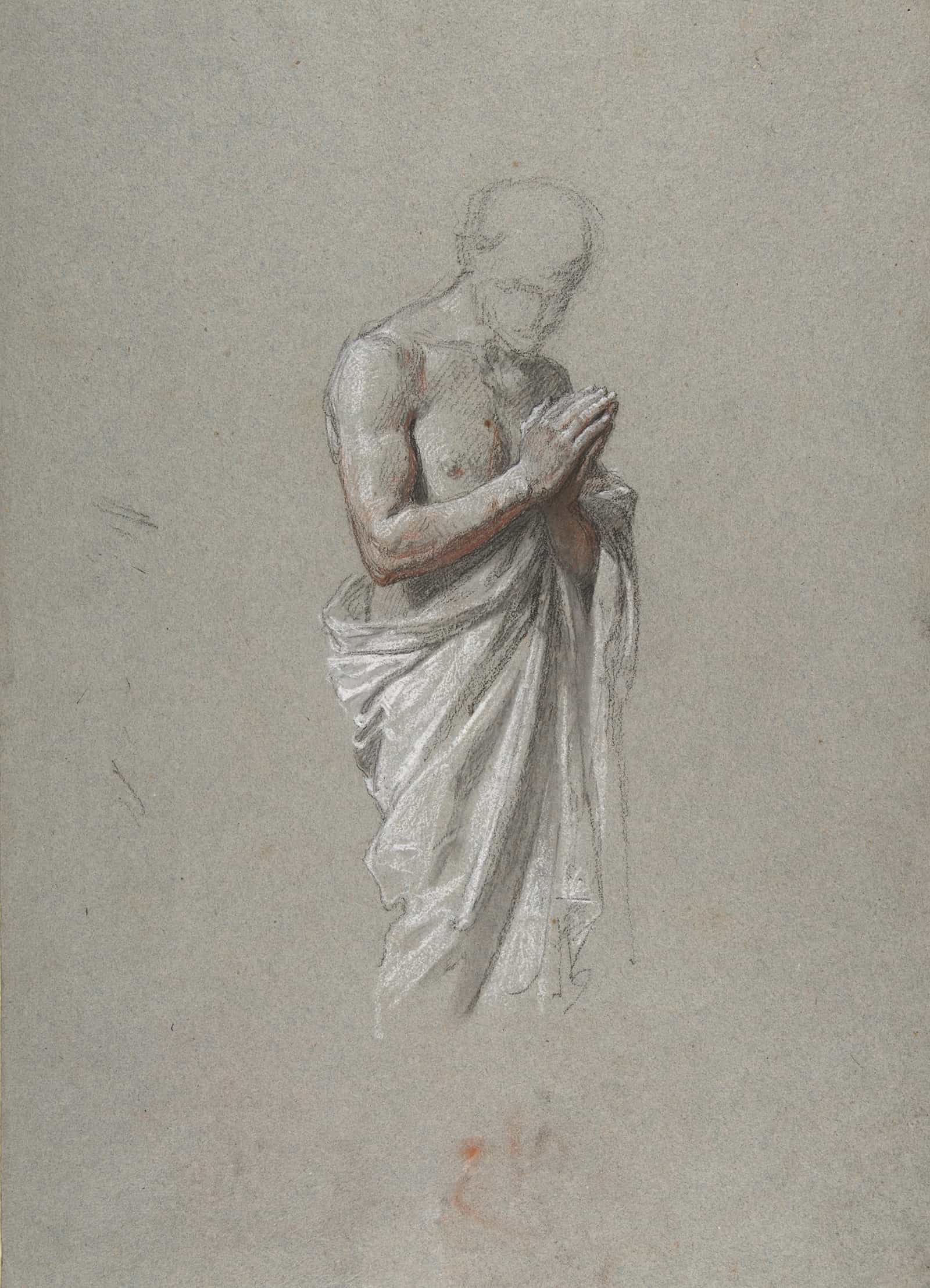 Study For Clovis by Isidore Pils Posters, Prints, & Visual Artwork