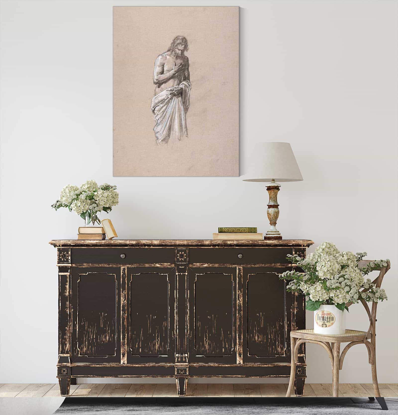 Study For Clovis by Isidore Pils Posters, Prints, & Visual Artwork