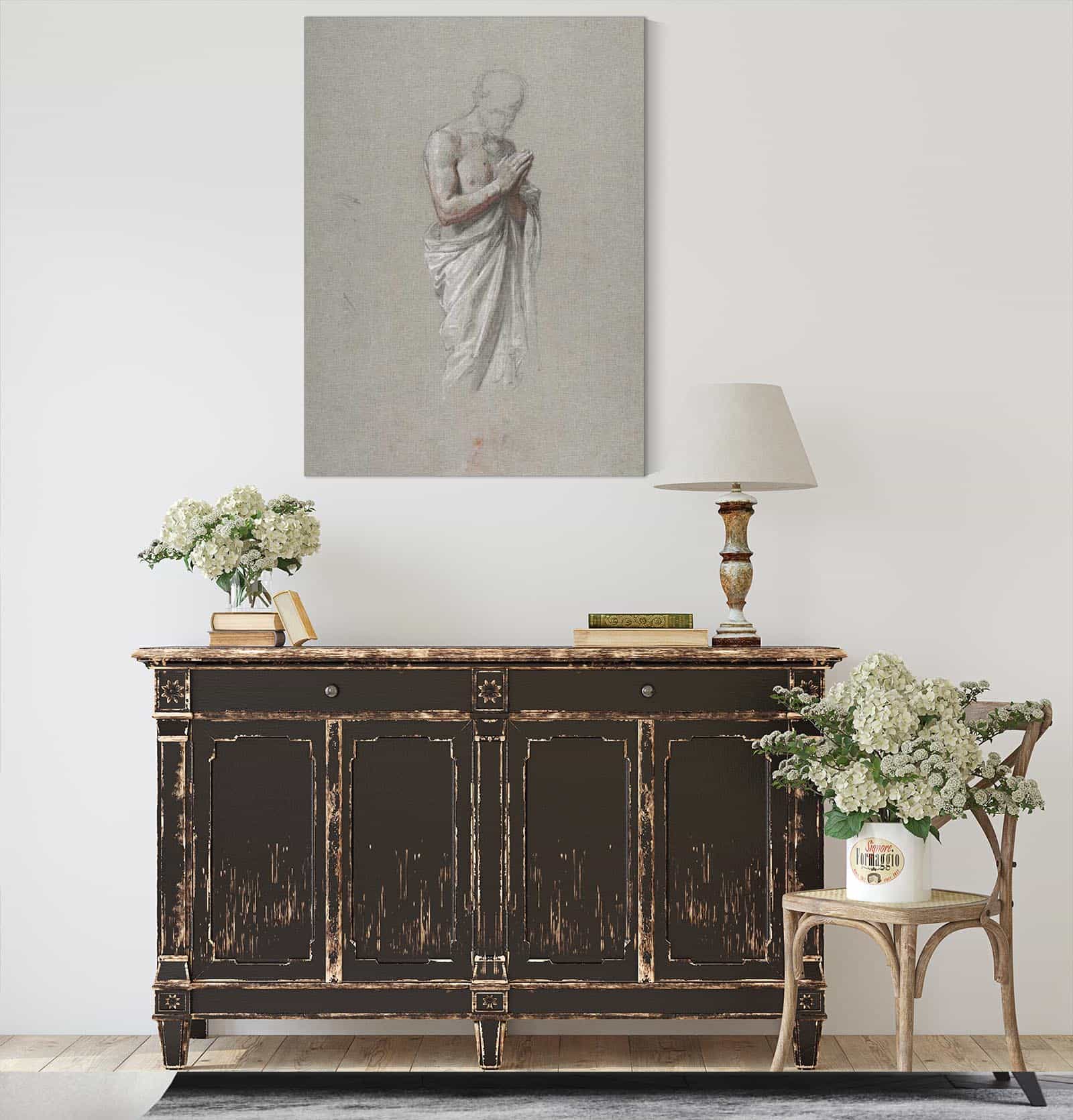Study For Clovis by Isidore Pils Posters, Prints, & Visual Artwork