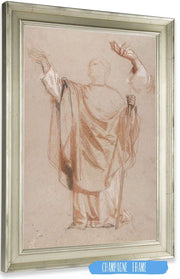 Study For Saint Remi by Isidore Pils Posters, Prints, & Visual Artwork