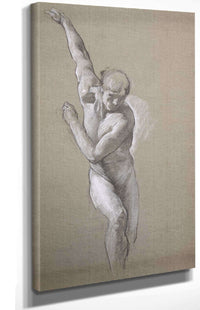 Study For Science Discovering The Treasures Of The Earth by Edwin Austin Abbey Posters, Prints, & Visual Artwork