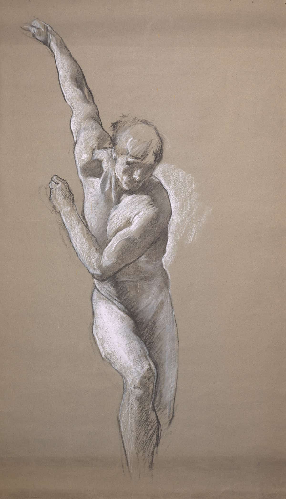 Study For Science Discovering The Treasures Of The Earth by Edwin Austin Abbey Posters, Prints, & Visual Artwork