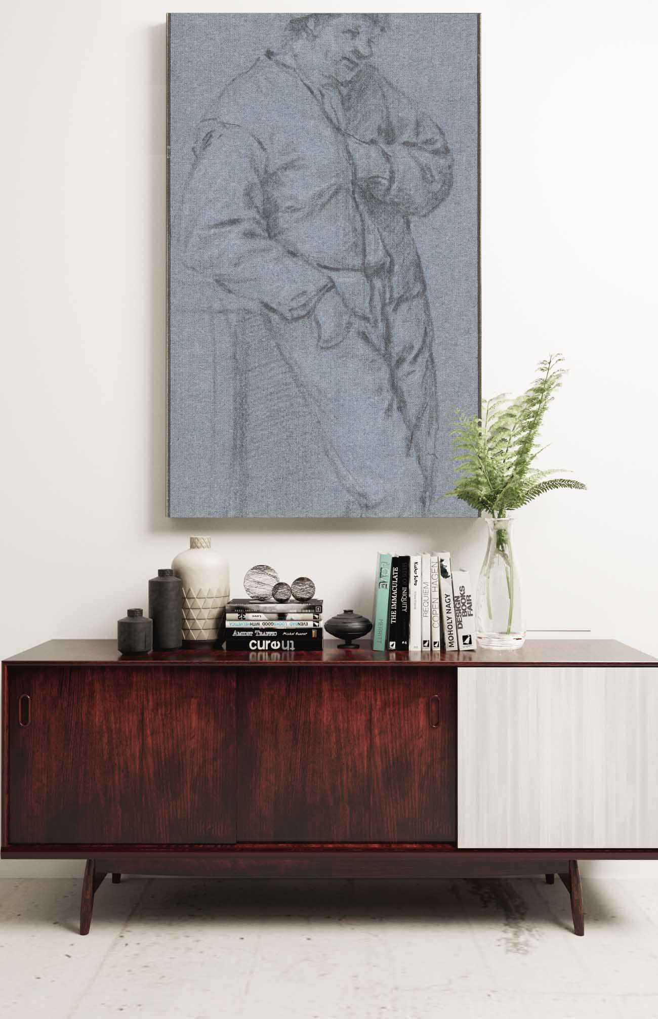 Study Of A Standing Peasant Th Century by Adriaen Van Ostade Posters, Prints, & Visual Artwork