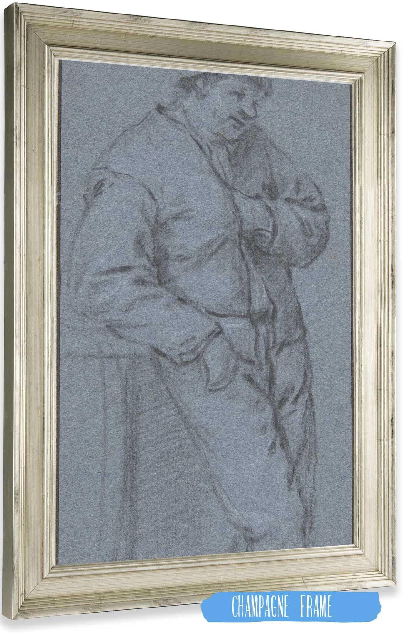 Study Of A Standing Peasant Th Century by Adriaen Van Ostade Posters, Prints, & Visual Artwork