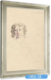 Study Of Mrs William Wilberforce by John Linnell Posters, Prints, & Visual Artwork