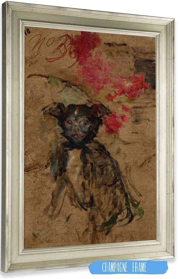 Study Of The Artists Dog by Olga Boznanska Posters, Prints, & Visual Artwork