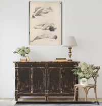 Study Of The Male Nude by Jozef Hanula Posters, Prints, & Visual Artwork