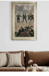 Tegetthoff In Der Seeschlacht Bei Lissa I by Anton Romako Posters, Prints, & Visual Artwork