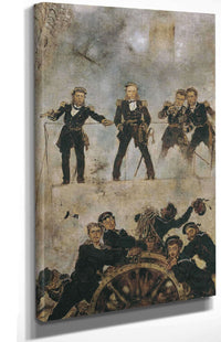 Tegetthoff In Der Seeschlacht Bei Lissa I by Anton Romako Posters, Prints, & Visual Artwork