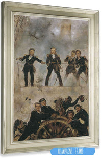 Tegetthoff In Der Seeschlacht Bei Lissa I by Anton Romako Posters, Prints, & Visual Artwork