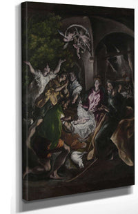 The Adoration Of The Shepherds by El Greco Posters, Prints, & Visual Artwork