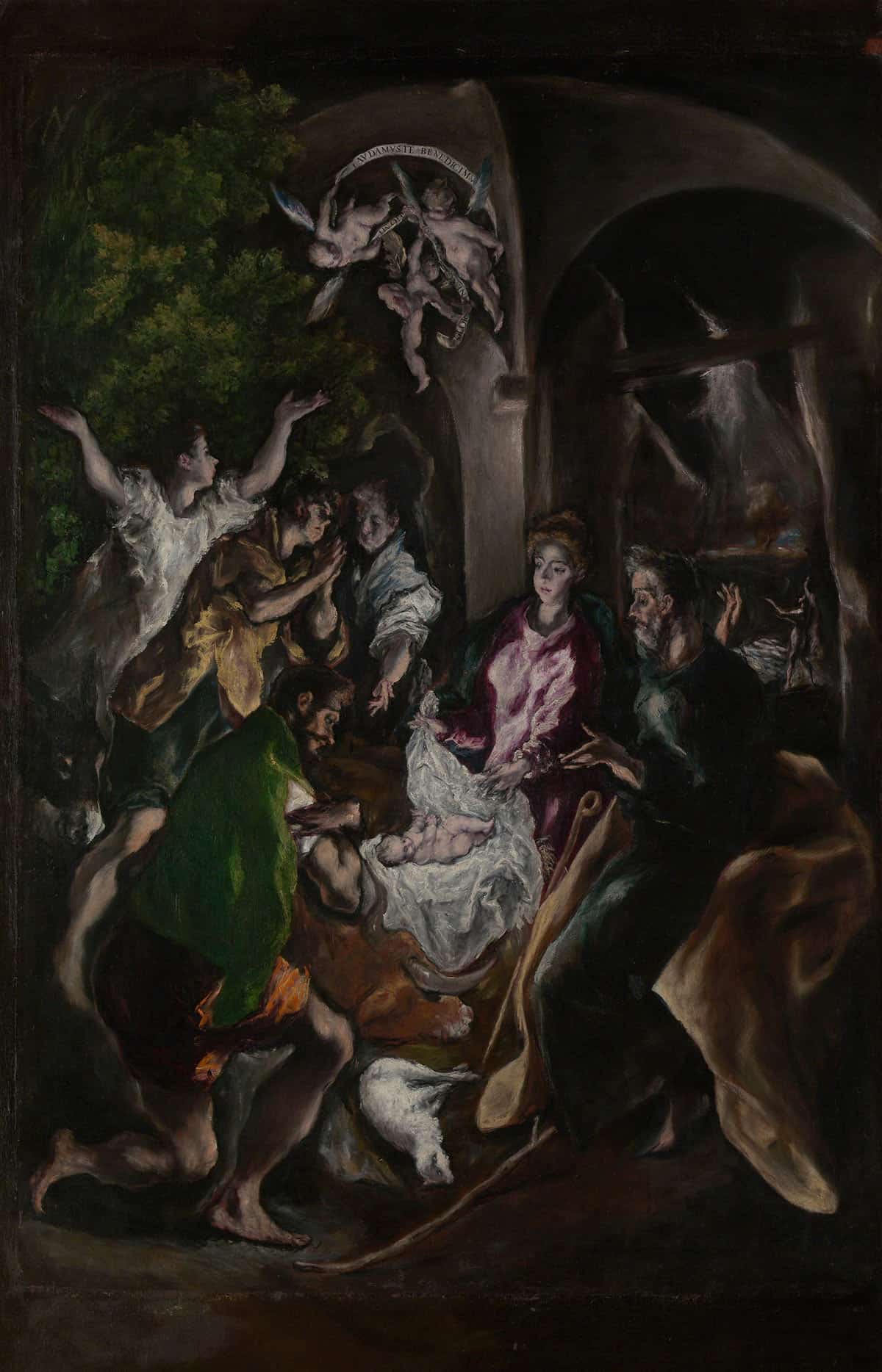 The Adoration Of The Shepherds by El Greco Posters, Prints, & Visual Artwork