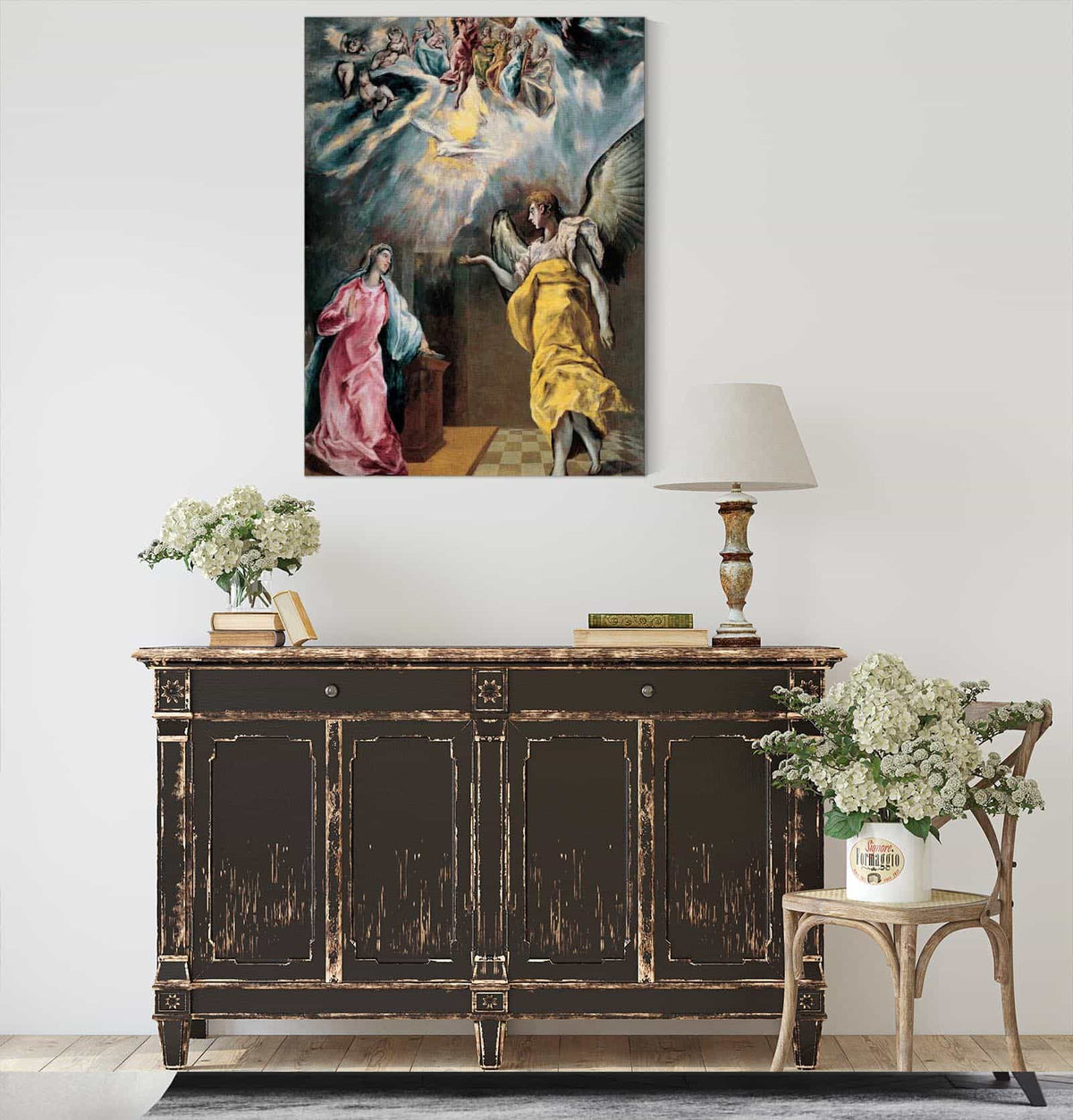 The Annunciation by El Greco Posters, Prints, & Visual Artwork