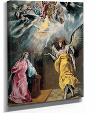 The Annunciation by El Greco Posters, Prints, & Visual Artwork