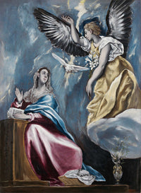 The Annunciation by El Greco Posters, Prints, & Visual Artwork