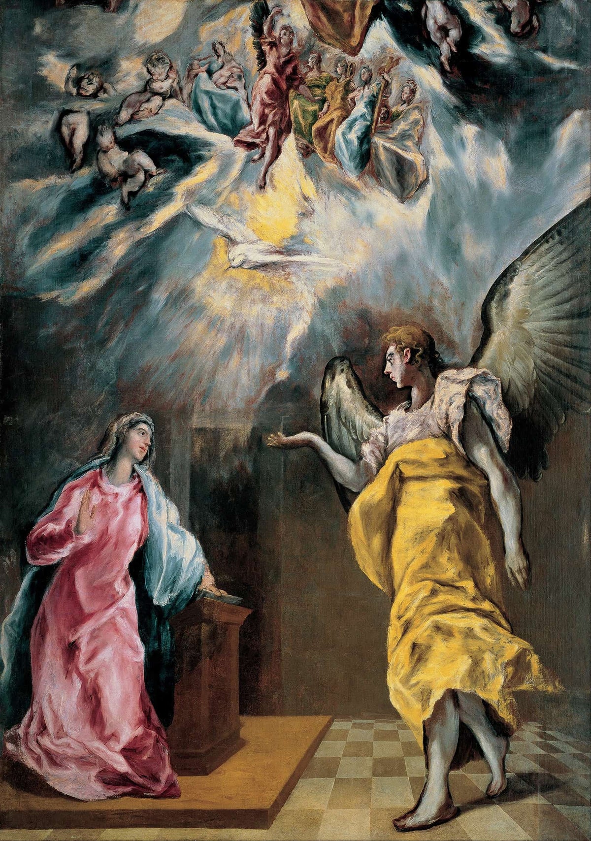 The Annunciation by El Greco Posters, Prints, & Visual Artwork