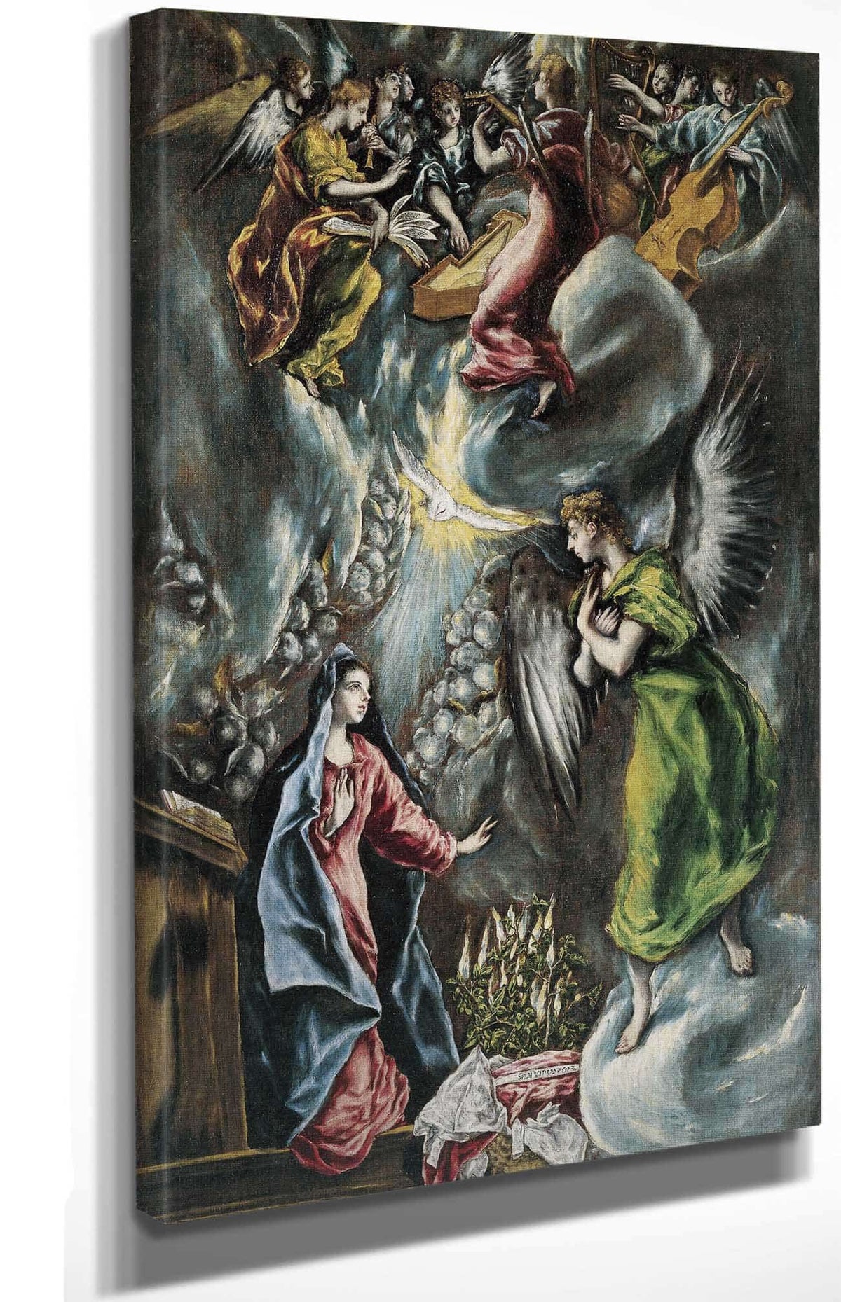 The Annunciation by El Greco Posters, Prints, & Visual Artwork