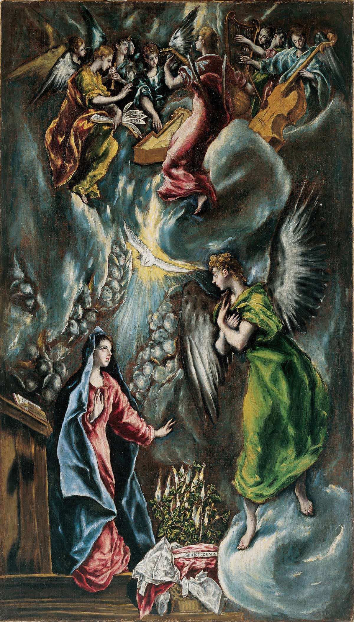 The Annunciation by El Greco Posters, Prints, & Visual Artwork