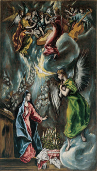 The Annunciation by El Greco Posters, Prints, & Visual Artwork
