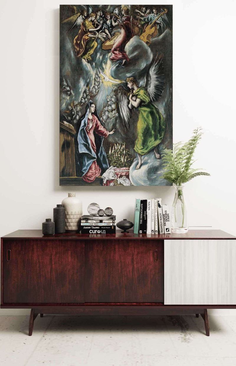 The Annunciation by El Greco Posters, Prints, & Visual Artwork