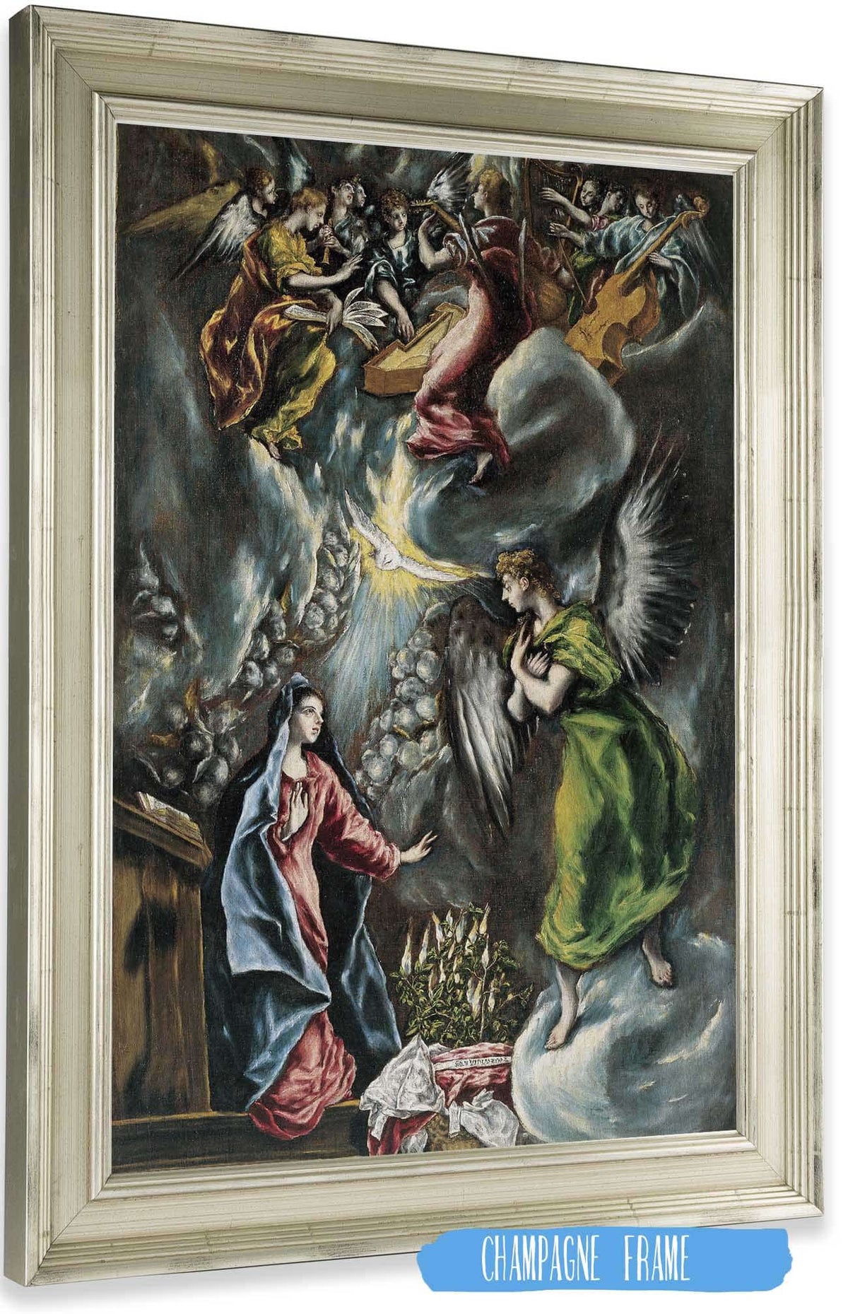 The Annunciation by El Greco Posters, Prints, & Visual Artwork
