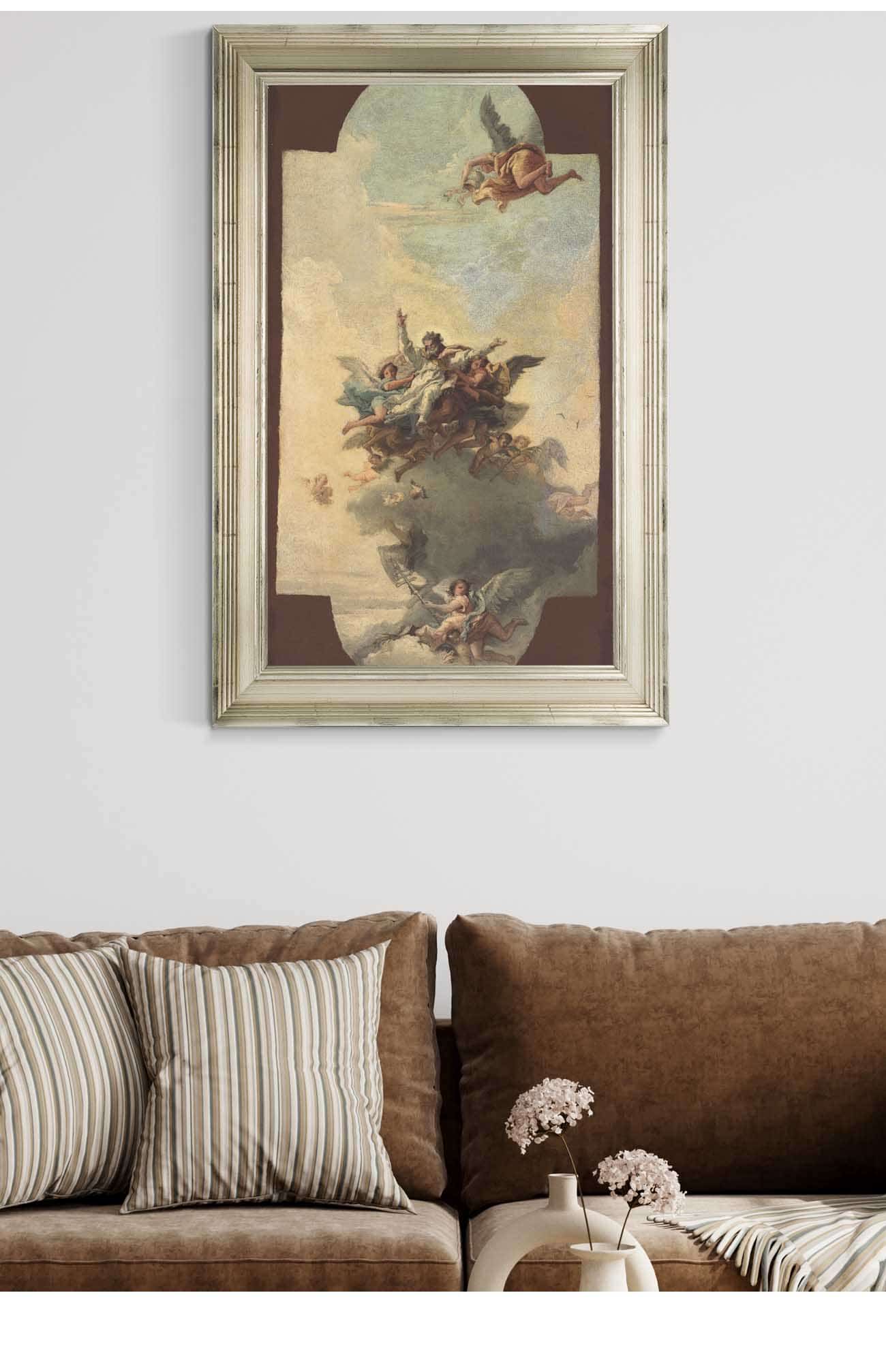 The Apotheosis Of A Pope And Martyr by Giovanni Domenico Tiepolo Posters, Prints, & Visual Artwork