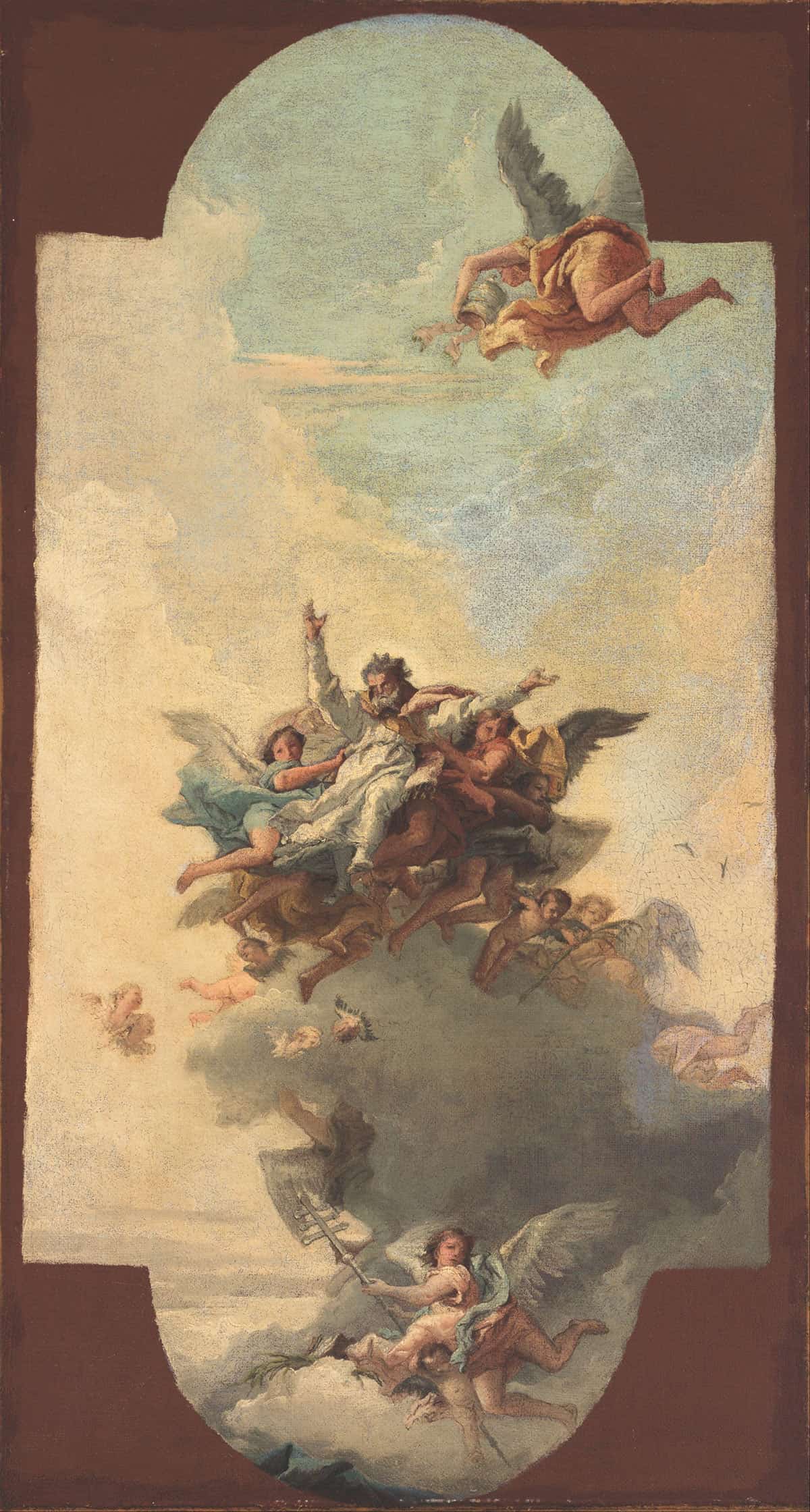 The Apotheosis Of A Pope And Martyr by Giovanni Domenico Tiepolo Posters, Prints, & Visual Artwork