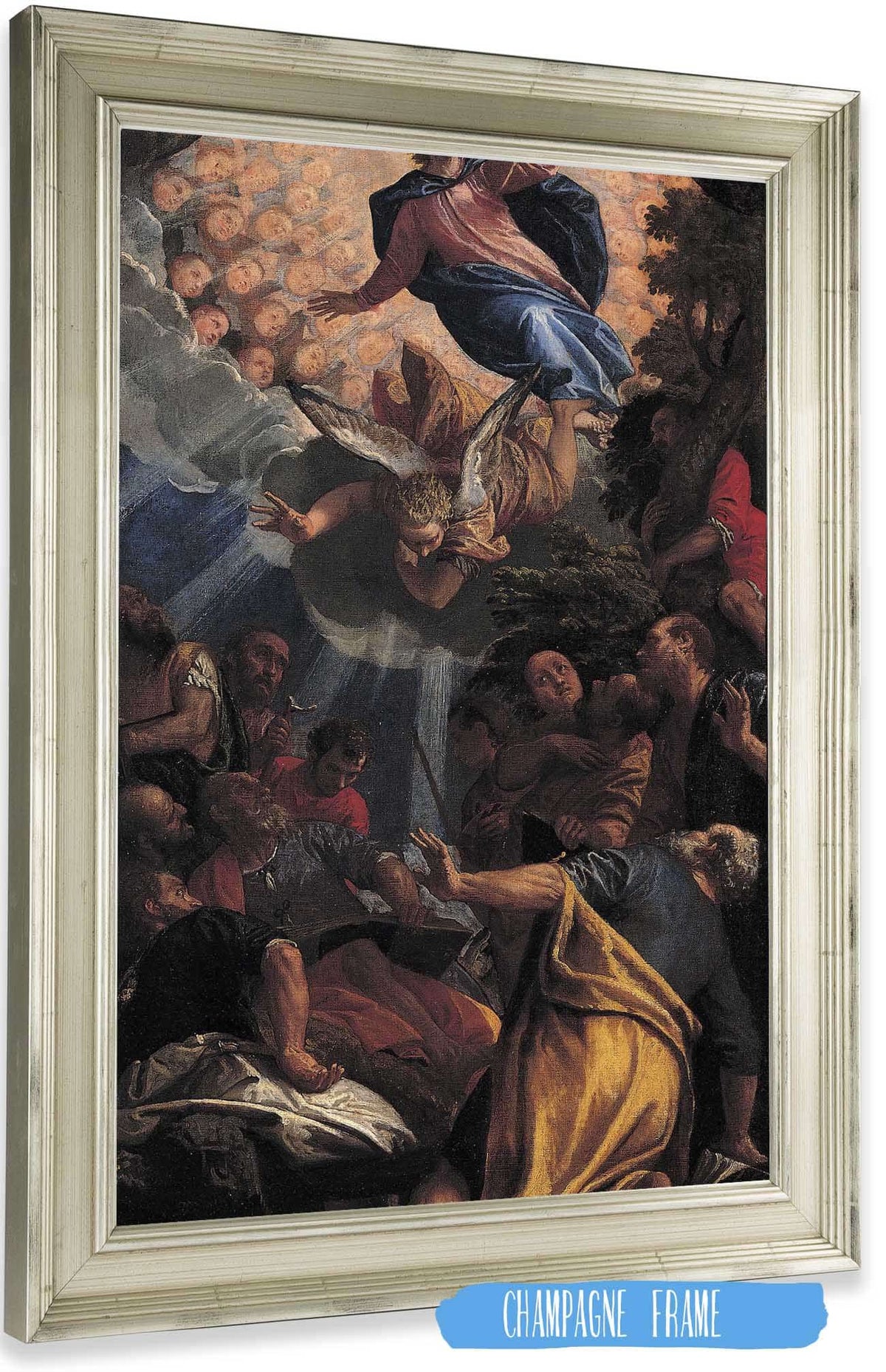 The Ascension by Paolo Veronese Posters, Prints, & Visual Artwork