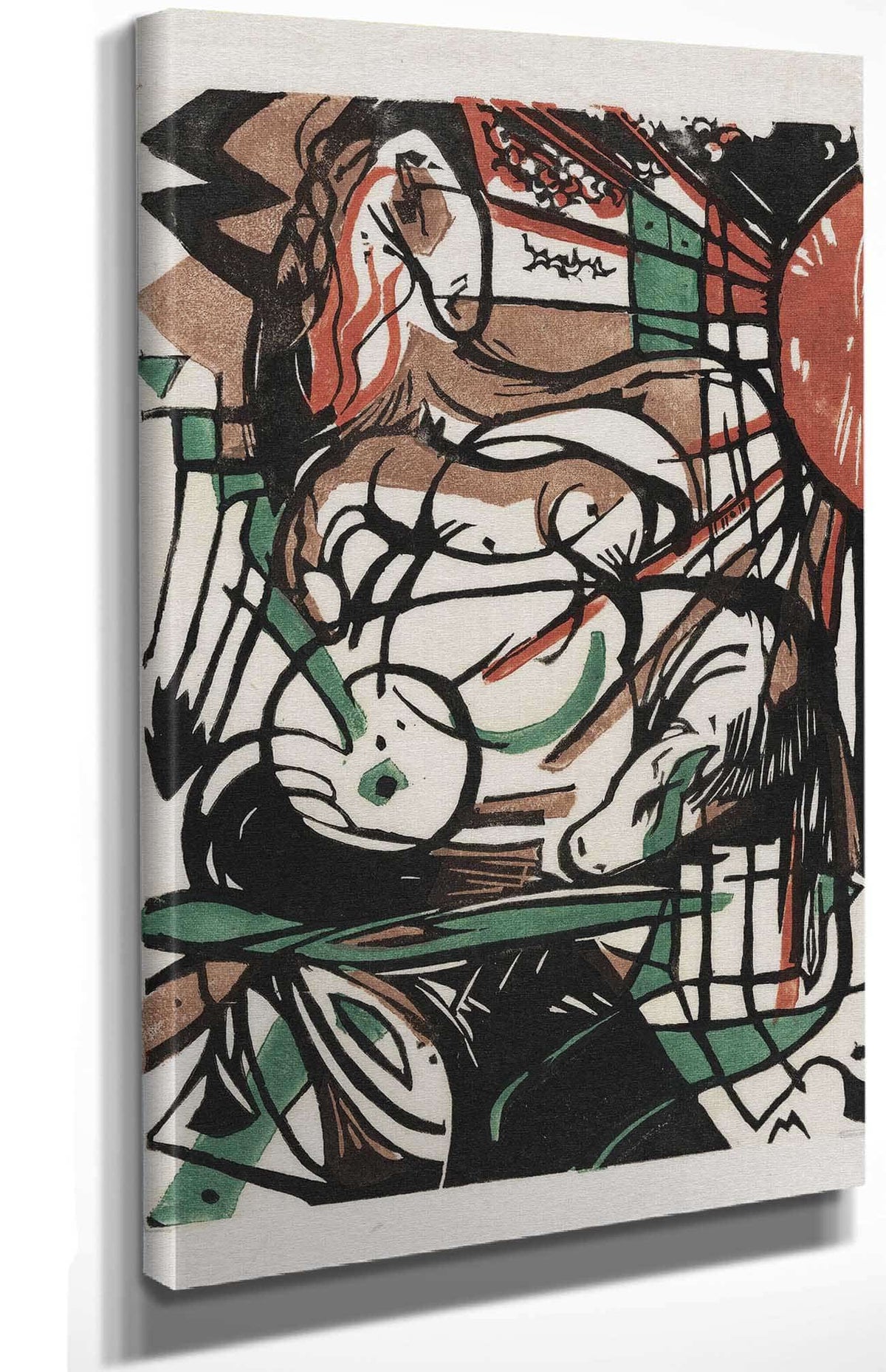 The Birth Of Horses by Franz Marc Posters, Prints, & Visual Artwork