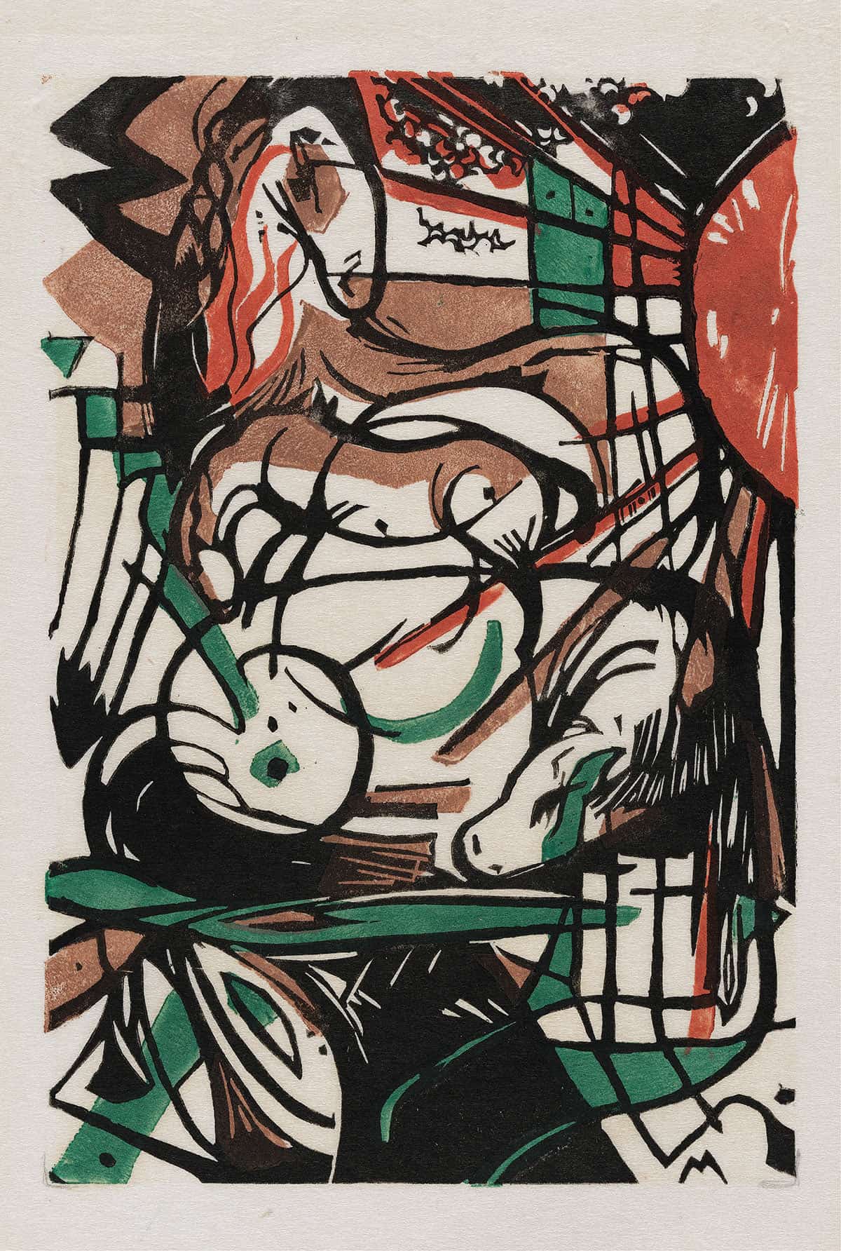 The Birth Of Horses by Franz Marc Posters, Prints, & Visual Artwork