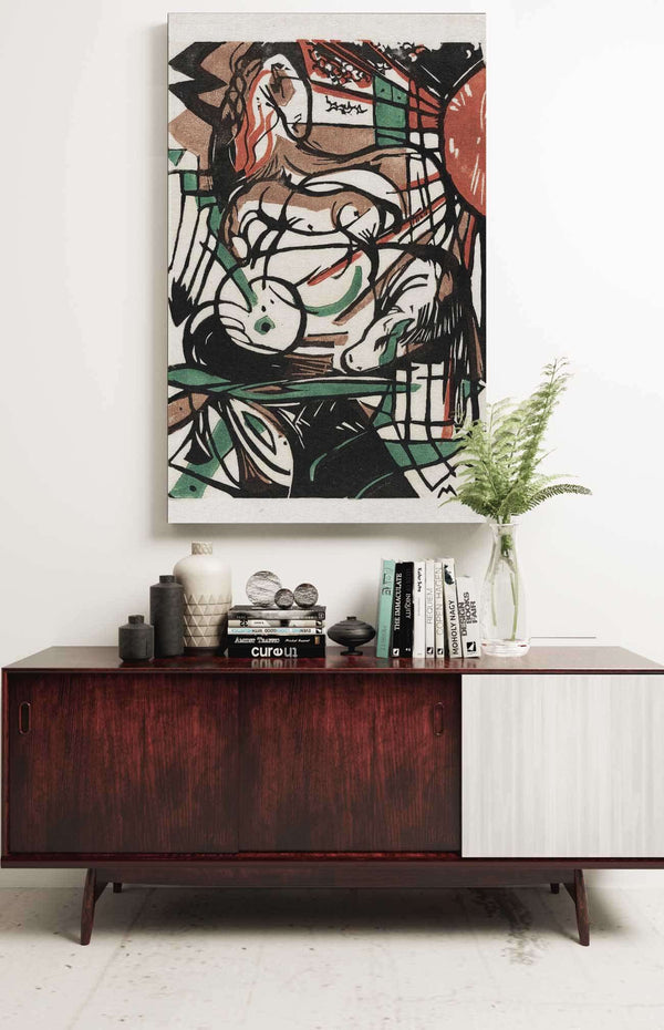 The Birth Of Horses by Franz Marc Posters, Prints, & Visual Artwork