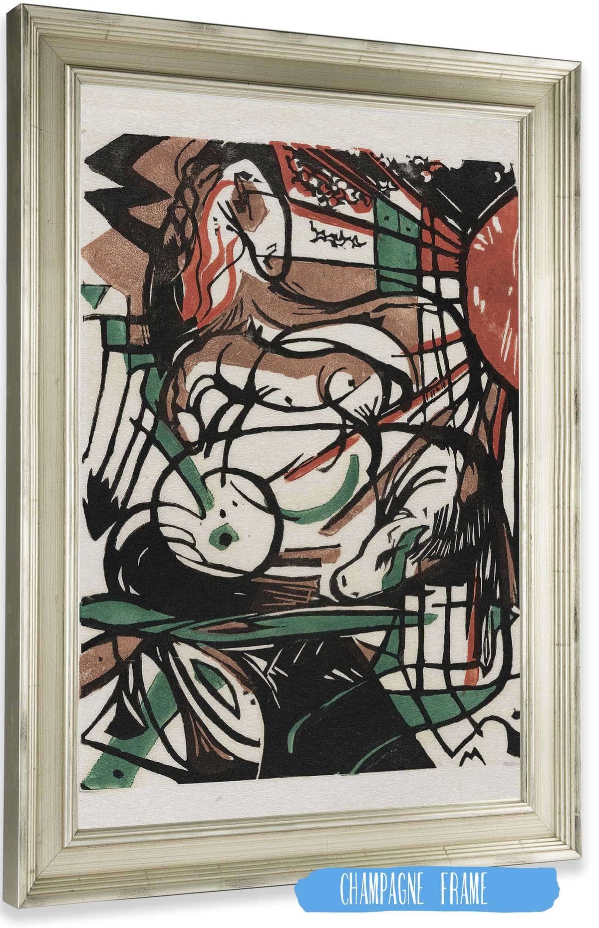 The Birth Of Horses by Franz Marc Posters, Prints, & Visual Artwork