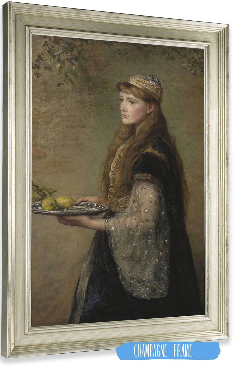 The Captive by Sir John Everett Millais Posters, Prints, & Visual Artwork