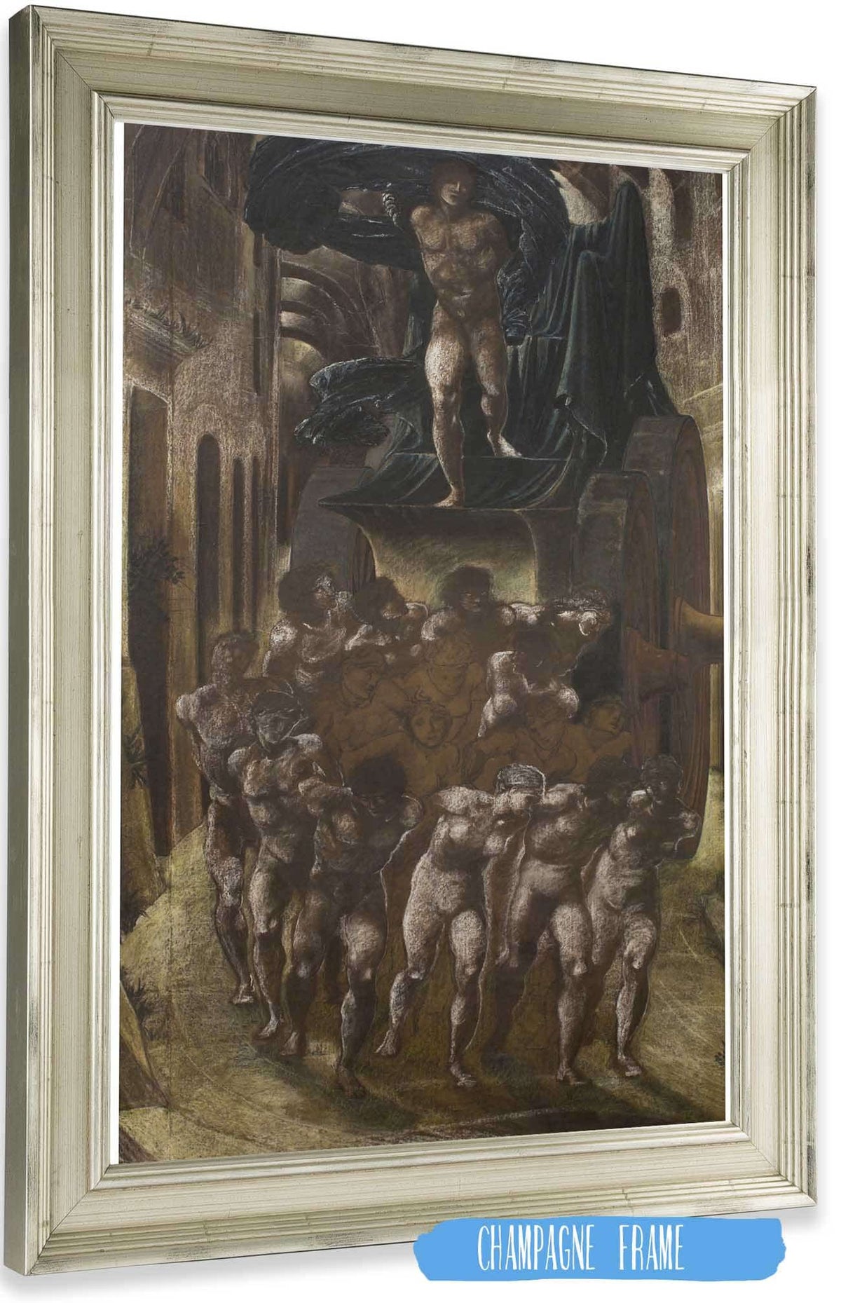 The Car Of Love Or Loves Wayfaring by Sir Edward Coley Burne Jones Posters, Prints, & Visual Artwork