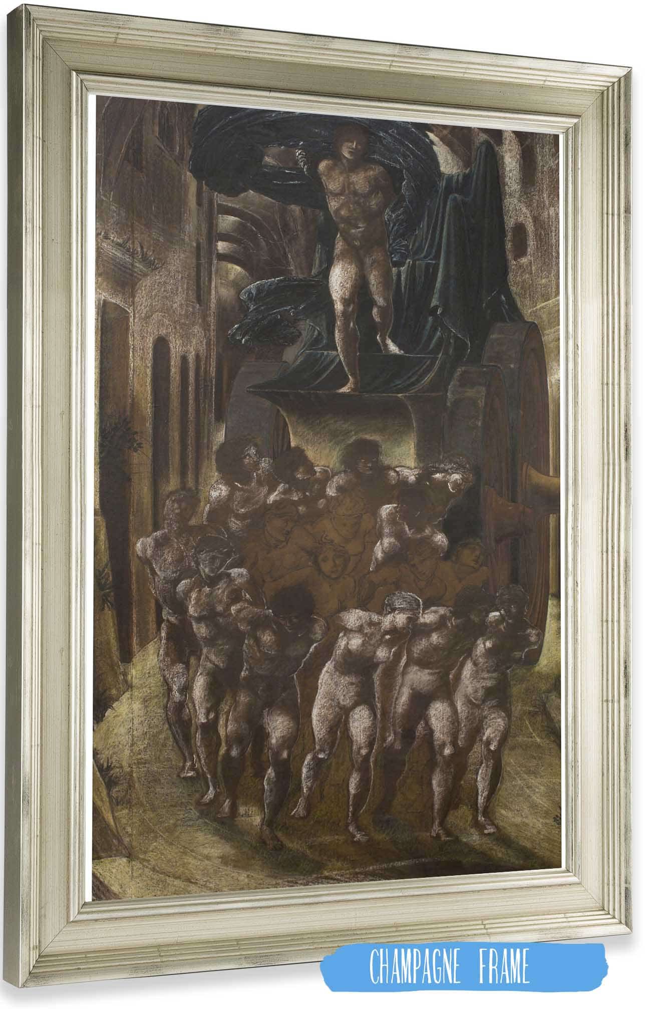 The Car Of Love Or Loves Wayfaring by Sir Edward Coley Burne Jones Posters, Prints, & Visual Artwork