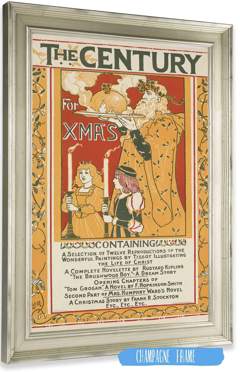 The Century For Xmas by Louis Rhead Posters, Prints, & Visual Artwork